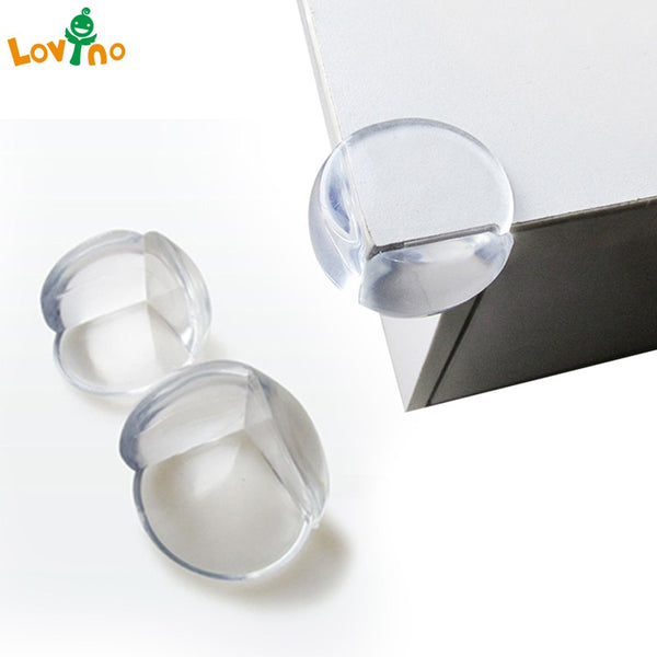 Lovyno 5/8/10Pcs Child Baby Safety Silicone Protector Table Corner Edge Protection Cover Children Anticollision Edge & Guards