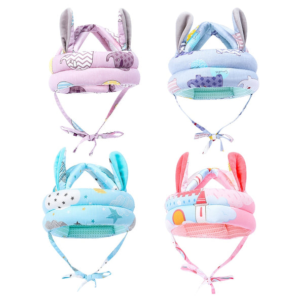 Baby Toddler Cap Anti-collision Protective Hat Baby Safety Helmet Soft Comfortable Head Security & Protection - Adjustable