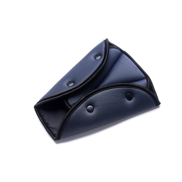 Car Safe Seat Belt Cover Soft Adjustable Children Safety Belt Fixer Triangle Anti-ledge For Child Neck Protection Belts