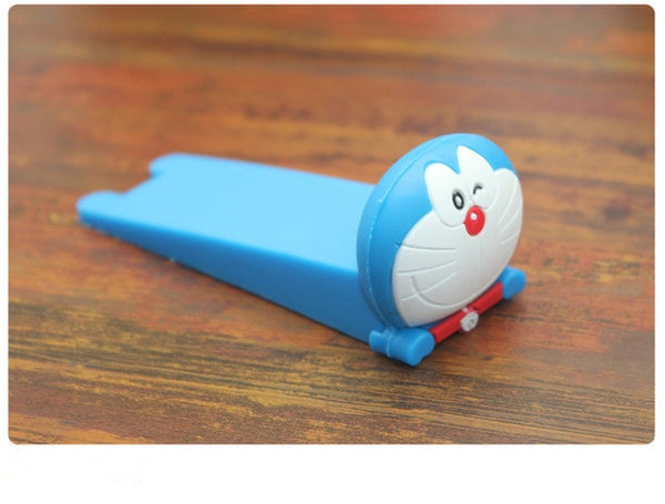 Baby Safety Protector Cute Cartoon Silicone Figure Door Stopper Wedge Door Jam Catcher Block Guard Home Office Protectors