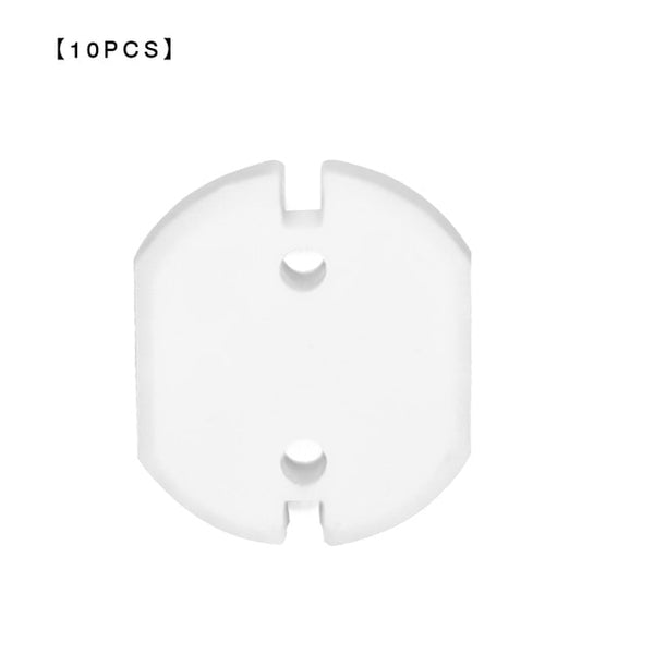 10pcs Baby Safety Child Electric Socket Outlet Plug Protection Security Two Phase Safe Lock Cover Kids Sockets Cover Plugs