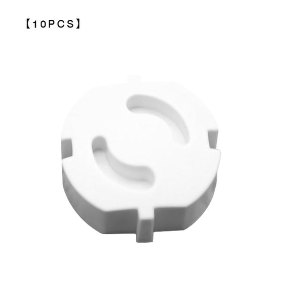 10pcs Baby Safety Child Electric Socket Outlet Plug Protection Security Two Phase Safe Lock Cover Kids Sockets Cover Plugs