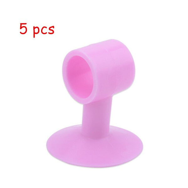 Silicone Door Stopper Silencer Crash Pad Rubber Stopper Anti Collision  Stopper baby gate safety Protector Anti-Collision 5pcs