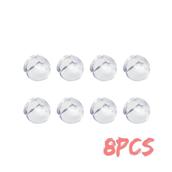 Lovyno 5/8/10Pcs Child Baby Safety Silicone Protector Table Corner Edge Protection Cover Children Anticollision Edge & Guards