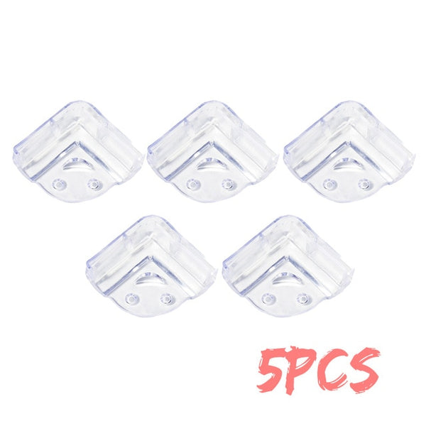 Lovyno 5/8/10Pcs Child Baby Safety Silicone Protector Table Corner Edge Protection Cover Children Anticollision Edge & Guards