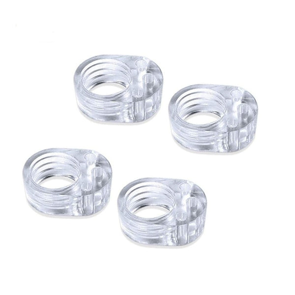 4Pcs Door Stopper Transparen Silicone Door Handle Pad Wall Anti-Collision Buffer Baby Safety Protection Wall Furniture Protector