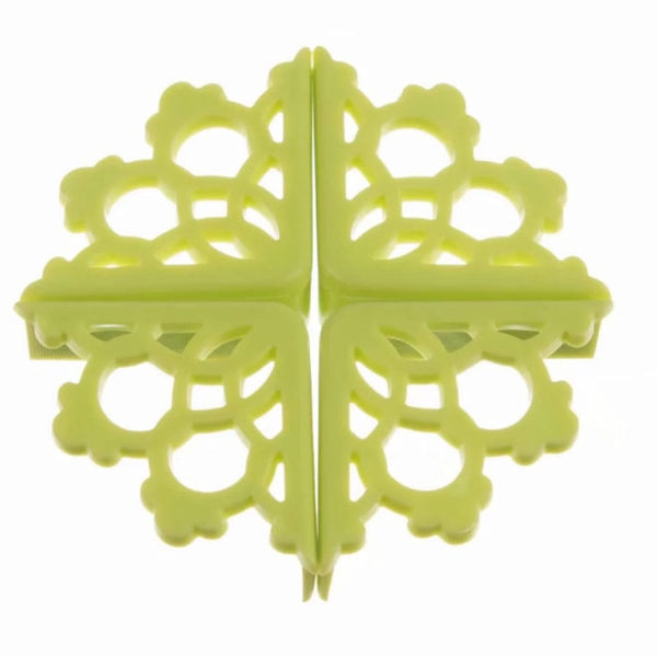4Pcs/lot Hollow Out Flower Pattern Soft Baby Safe Corner Protector Baby Kids Table Desk Corner Guard Children Safety Edge Guards