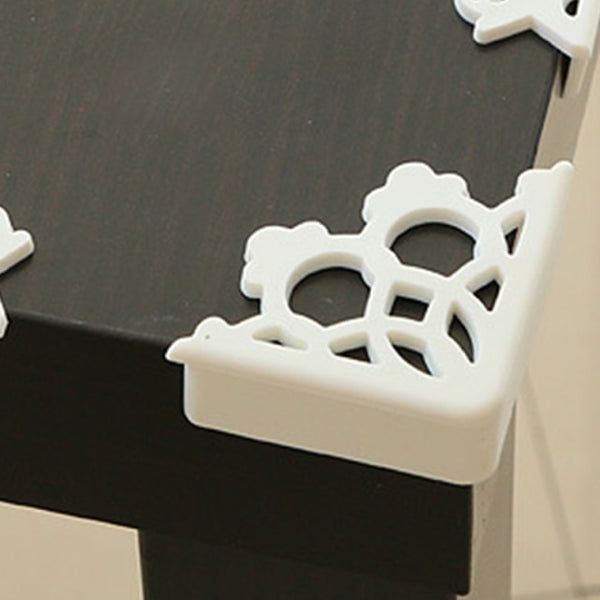 4Pcs/lot Hollow Out Flower Pattern Soft Baby Safe Corner Protector Baby Kids Table Desk Corner Guard Children Safety Edge Guards