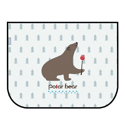 Car Window Magnetic Curtain Sunshade Cover Cartoon Universal Side Window Sunshade UV Protection Cover For Kid Baby Children
