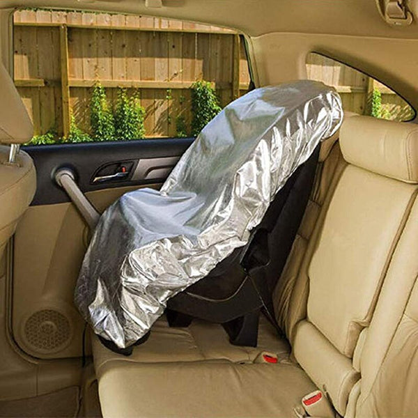 Silver Aluminium Film 115*75 cm Baby Kids Car Safety Seats Sun Shade Sunshade UV Rays Protector Cover Reflector